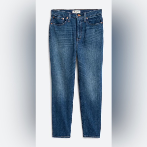NWT Madewell Classic Straight Jeans - Picture 3 of 6